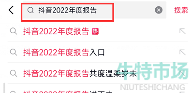 《抖音》2022年度报告查询入口
